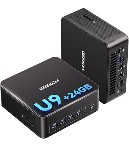 GEEKOM AI Mini PC GT2 Mega with Intel Core Ultra 9-285H, 32GB DDR5